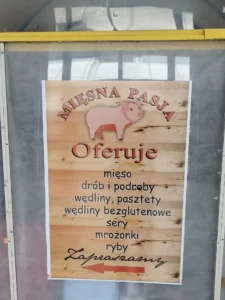 Strona mięsna pasja plakat